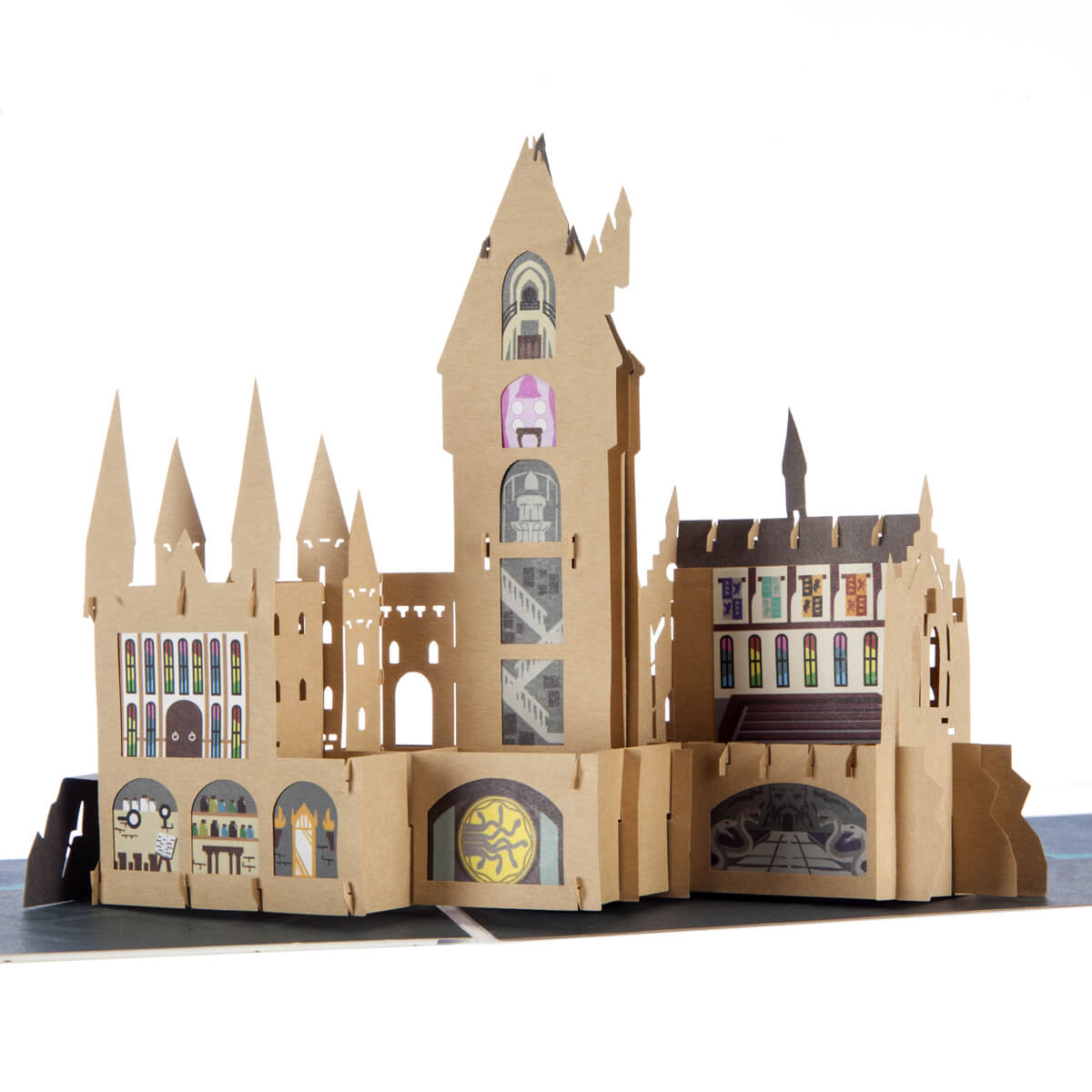 Harry Potter - 3D Pop-Up Karte - Hogwarts