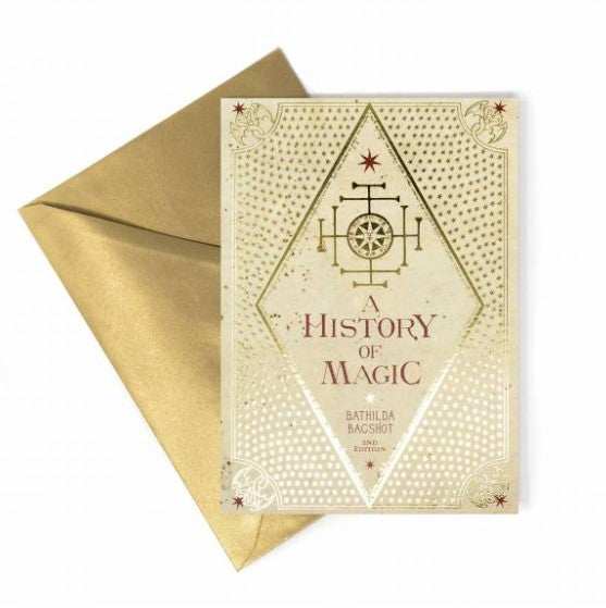 Harry Potter - Grußkarte - A History of Magic