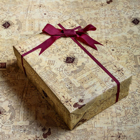 Harry Potter - Geschenkpapier - Karte des Rumtreibers