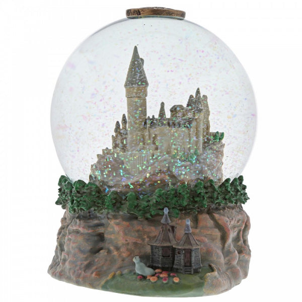 Harry Potter - Hogwarts mit Hagrids Hütte - Schneekugel
