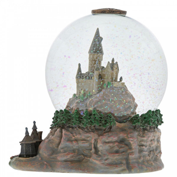 Harry Potter - Hogwarts mit Hagrids Hütte - Schneekugel