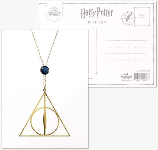 Harry Potter - Postkarte - Xenophilius´ Heiligtümer des Todes Kette