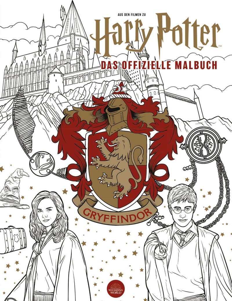 Harry Potter - Das offizielle Malbuch - Gryffindor
