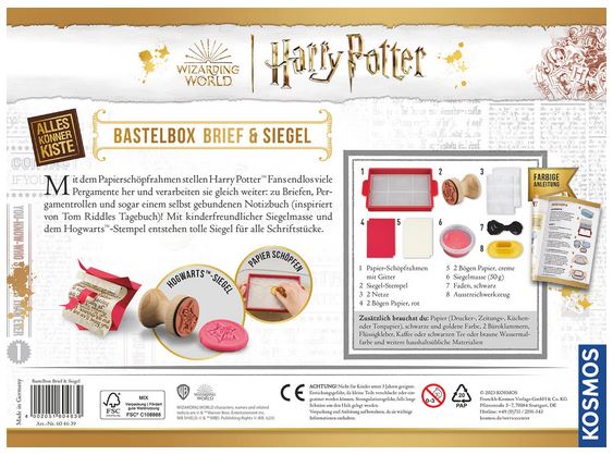 Harry Potter - Bastelbox Brief & Siegel