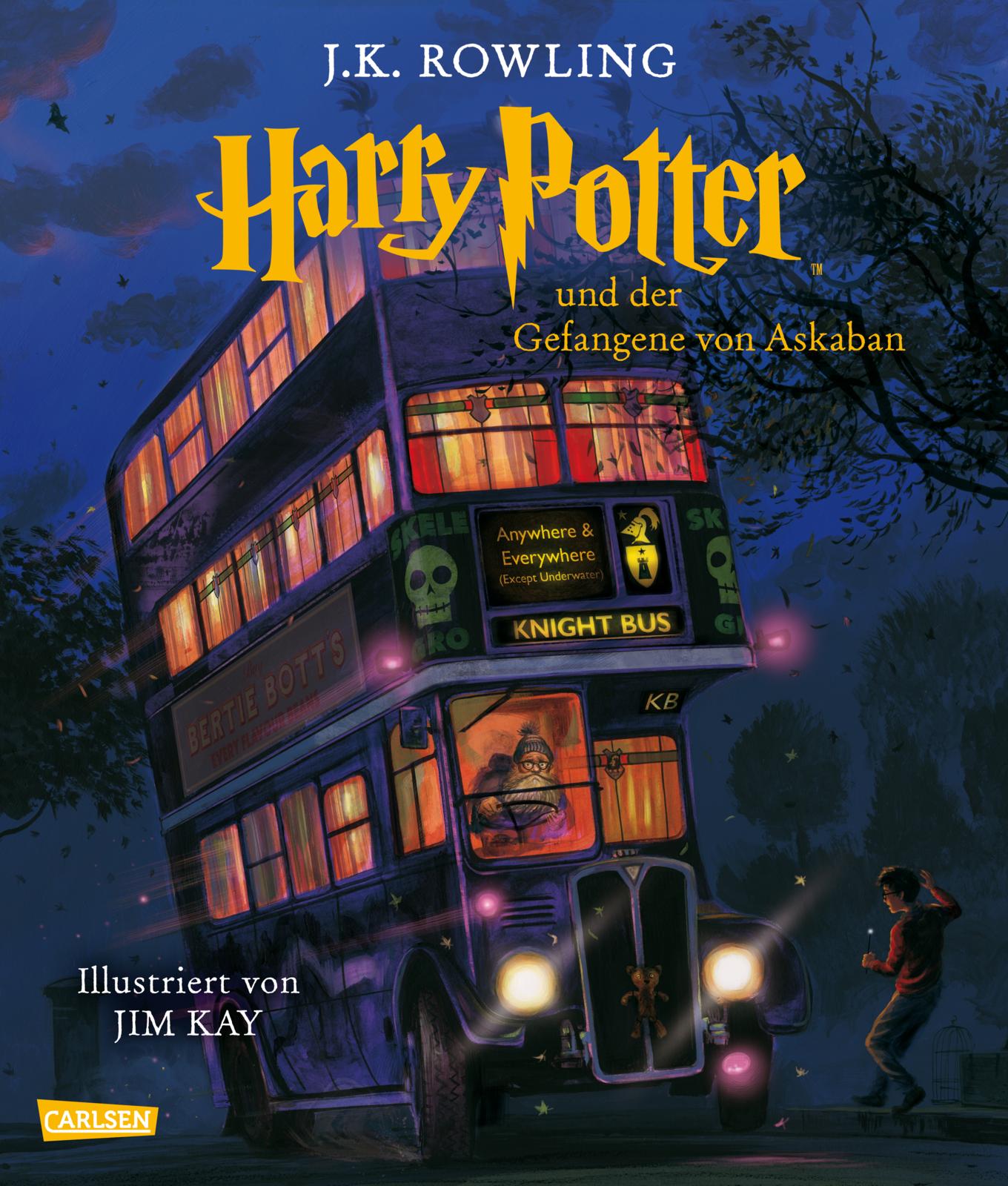 Harry Potter - Band 3 - Harry Potter und der Gefangene von Askaban (farbig illustrierte Schmuckausgabe) - Hardcover