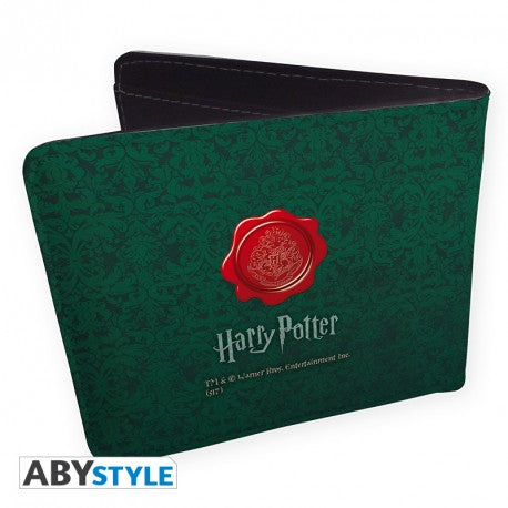 Harry Potter - Bi-Fold Geldbeutel - Slytherin Logo