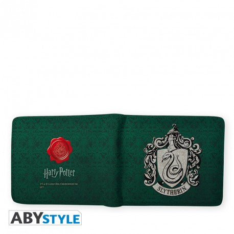 Harry Potter - Bi-Fold Geldbeutel - Slytherin Logo