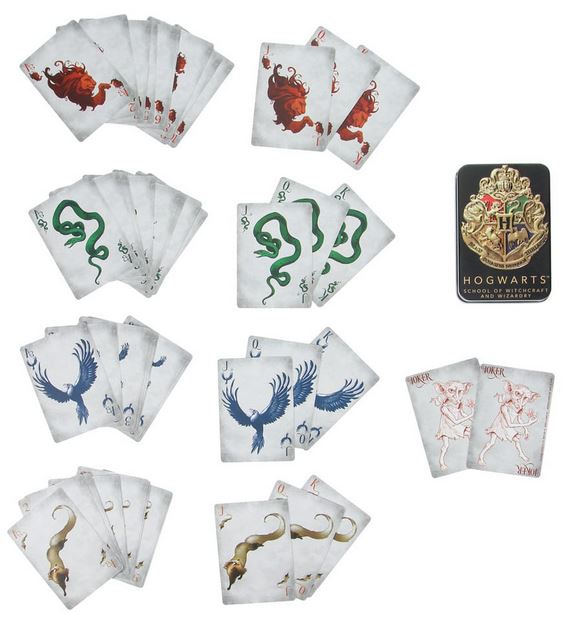 Harry Potter - Spielkarten - Hogwarts