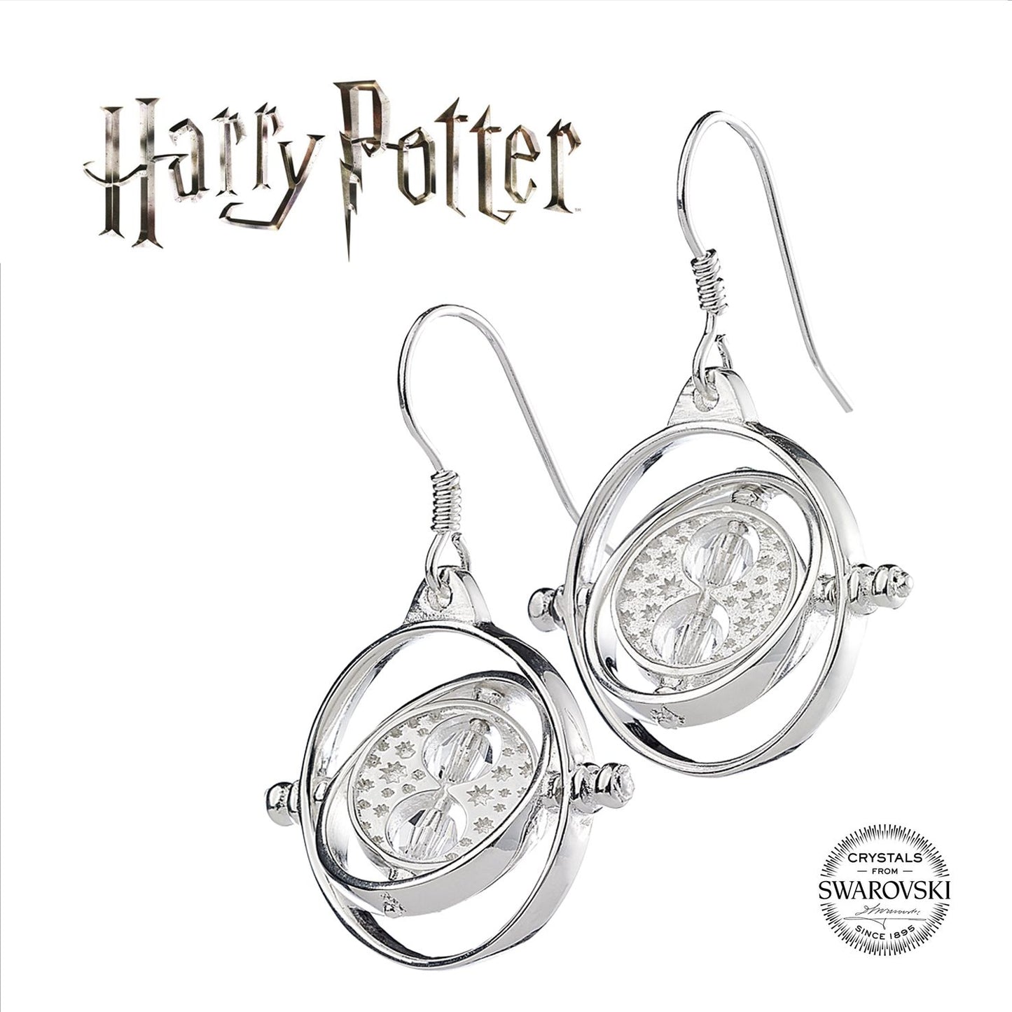 Harry Potter - Kristall-Kollektion - Zeitumkehrer Ohrringe