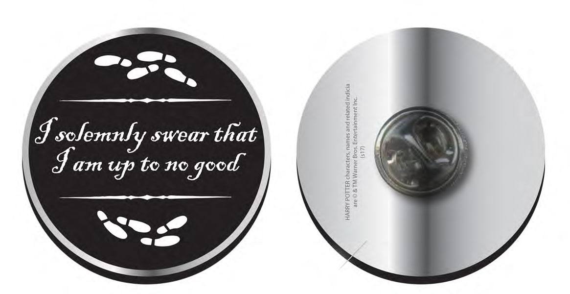 Harry Potter - Ansteck-Button - Karte des Rumtreibers