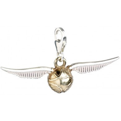 Harry Potter - Clip-On Anhänger - Goldener Schnatz (Sterling Silber)