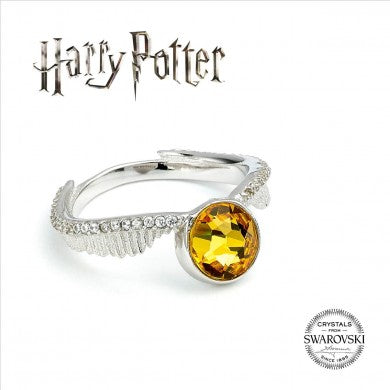 Harry Potter - Kristall-Kollektion - Goldener Schnatz Ring