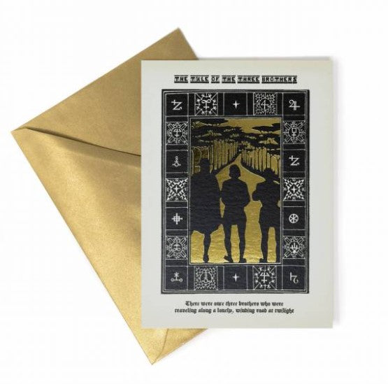 Harry Potter - Grußkarte - The Tale of the Three Brothers