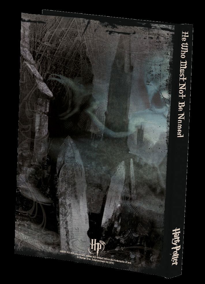 Harry Potter - Notizbuch mit Leuchtfunktion - Lord Voldemort