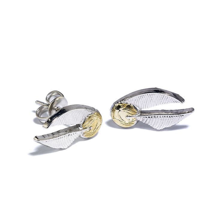 Harry Potter - Ohrstecker - Goldener Schnatz
