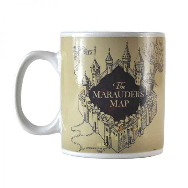 Harry Potter - Tasse mit Thermoeffekt - Karte des Rumtreibers (Marauder's Map)