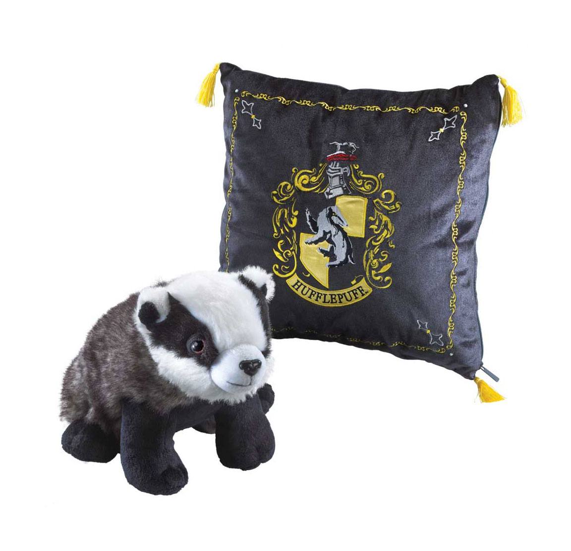 Harry Potter - Hufflepuff Kissen mit Plüschfigur