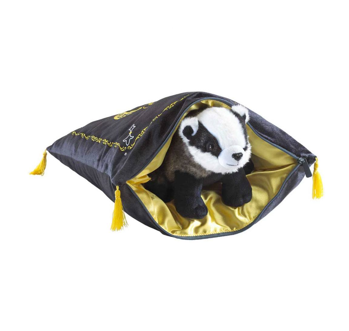 Harry Potter - Hufflepuff Kissen mit Plüschfigur