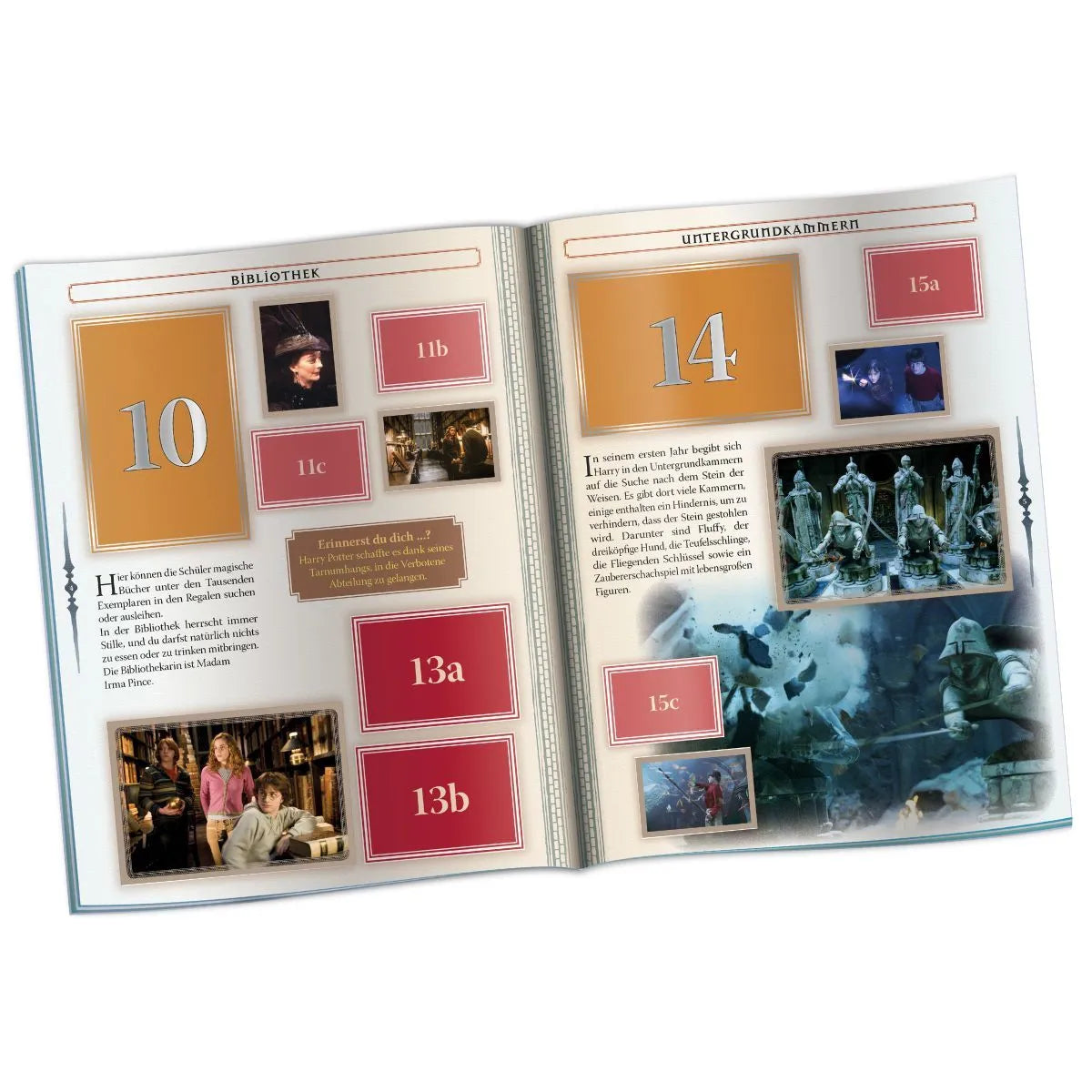 Harry Potter Sticker-Guide - Schloss Hogwarts - Album