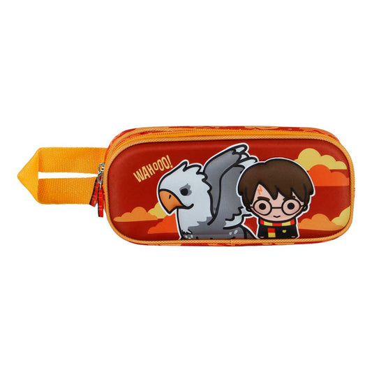 Harry Potter - Federmäppchen - Chibi Harry Potter mit Seidenschnabel