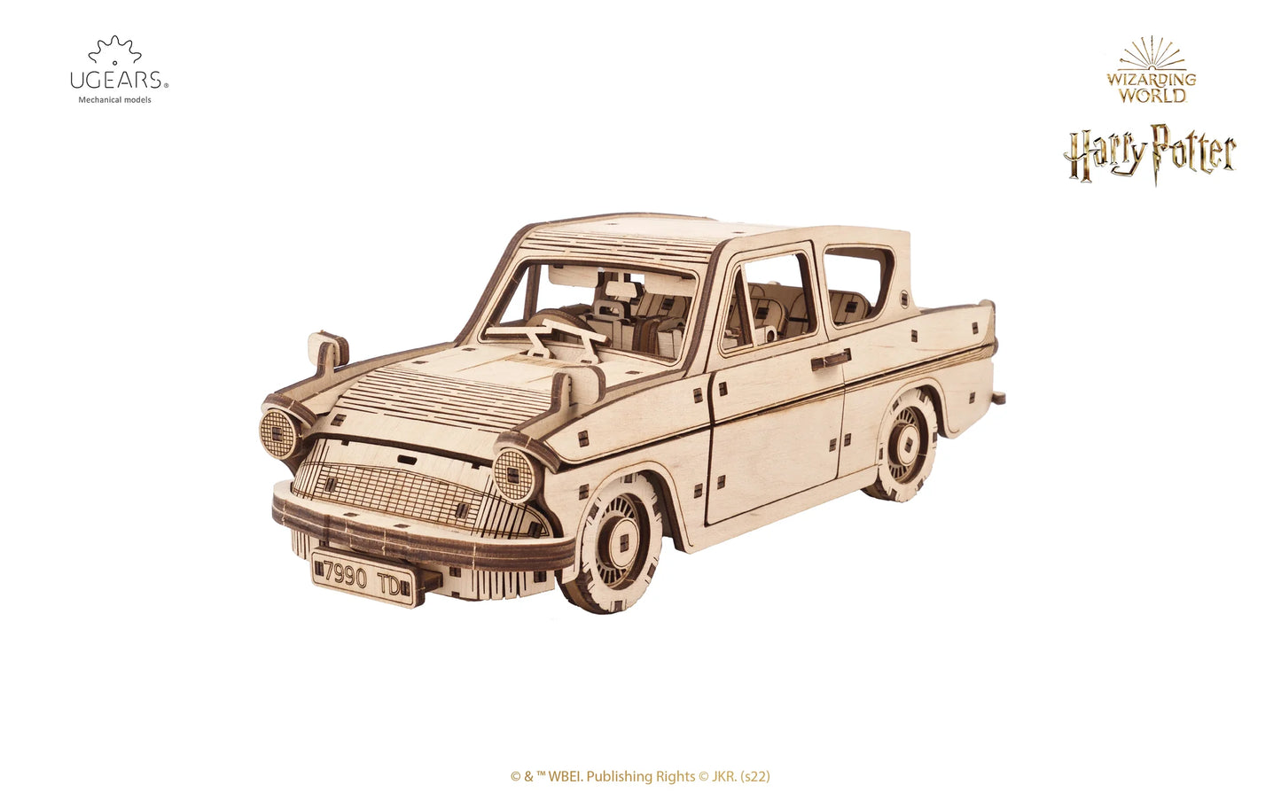 Harry Potter- UGEARS Modellbausatz - Fliegender Ford Anglia