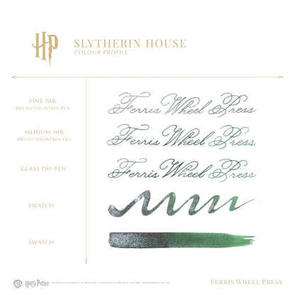 Harry Potter - Tinte 38ml (Ferris Wheel Press) - Slytherin