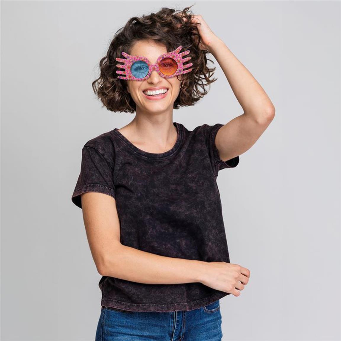 Harry Potter - Luna Lovegood - Premium Sonnenbrille mit 100% UV Schutz