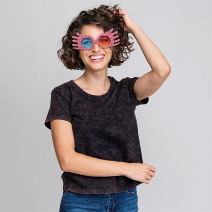 Harry Potter - Luna Lovegood - Premium Sonnenbrille mit 100% UV Schutz