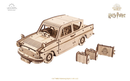 Harry Potter- UGEARS Modellbausatz - Fliegender Ford Anglia