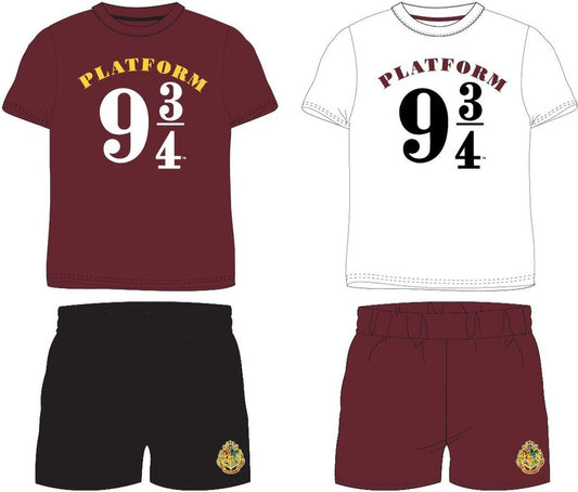 Harry Potter - Kinder-Pyjama kurz - Platform 9 3/4