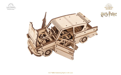 Harry Potter- UGEARS Modellbausatz - Fliegender Ford Anglia