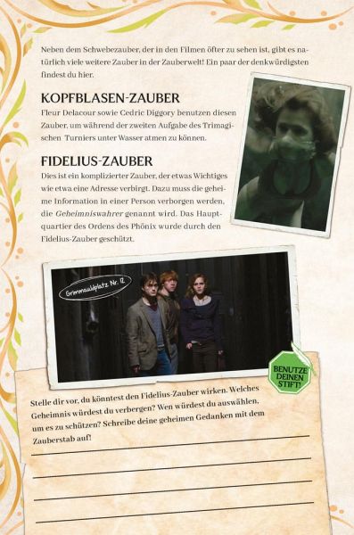 Harry Potter - Zaubersprüche & Zaubertränke