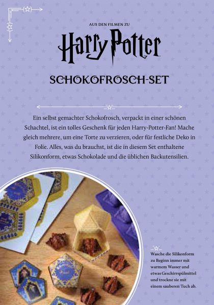 Harry Potter - Schokofrosch - Pralinen-Form inkl. Sammelkarten