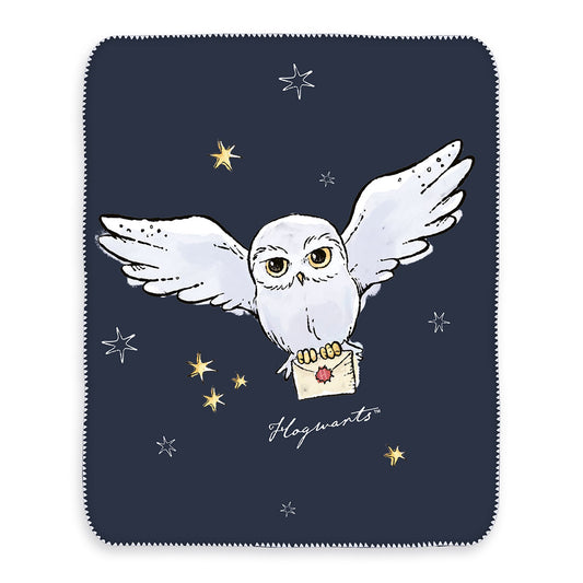 Harry Potter - Super Soft Velvet Decke - Hedwig