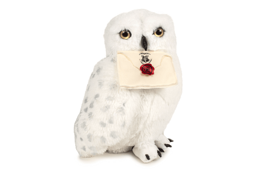 Harry Potter - Plüschfigur - Hedwig mit Aufnahmebrief (25 cm)