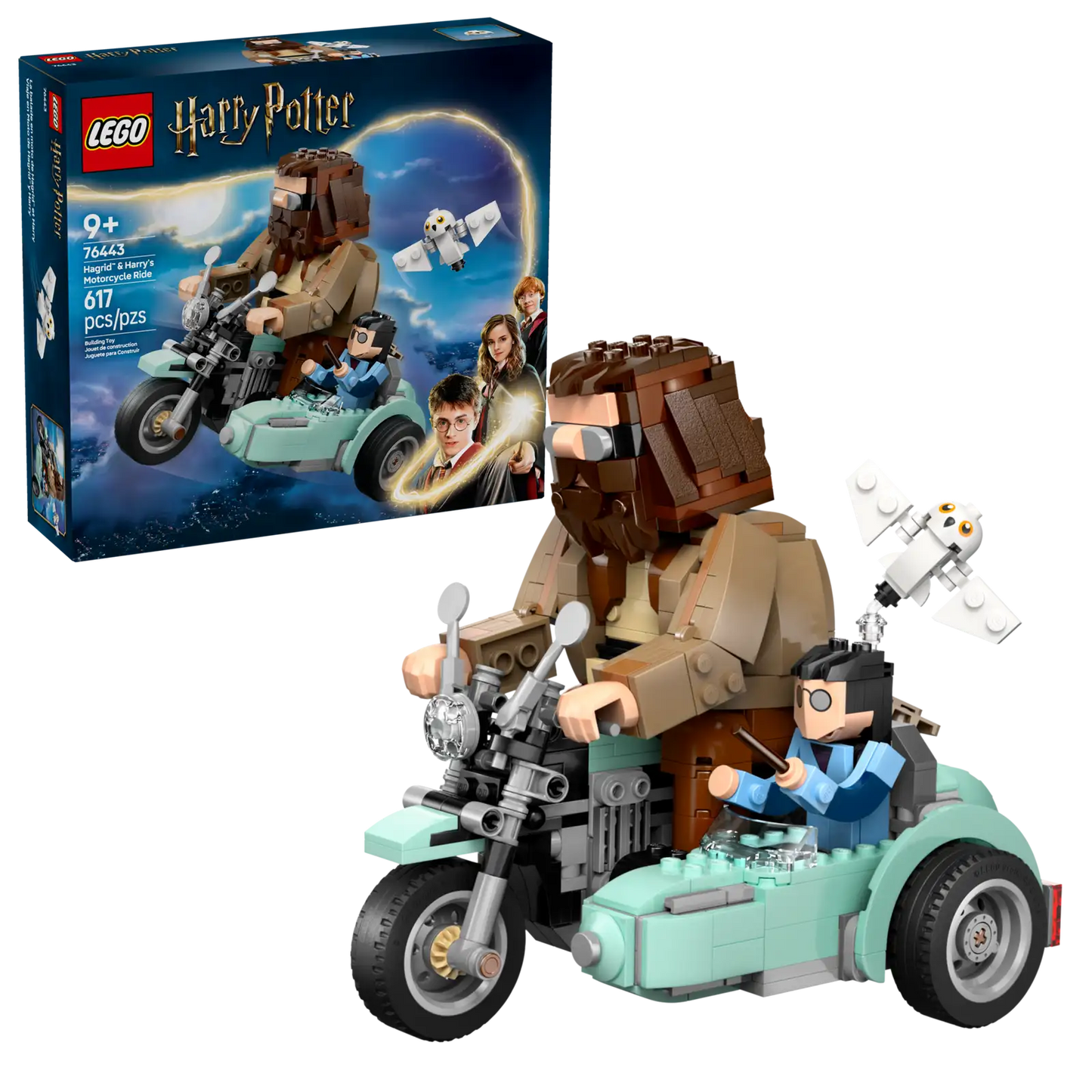 Harry Potter - LEGO® - Hagrids und Harrys Motorradtour (76443)