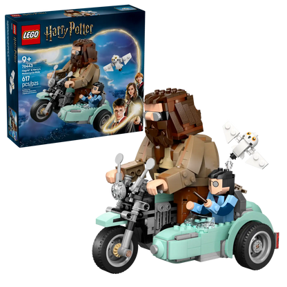 Harry Potter - LEGO® - Hagrids und Harrys Motorradtour (76443)