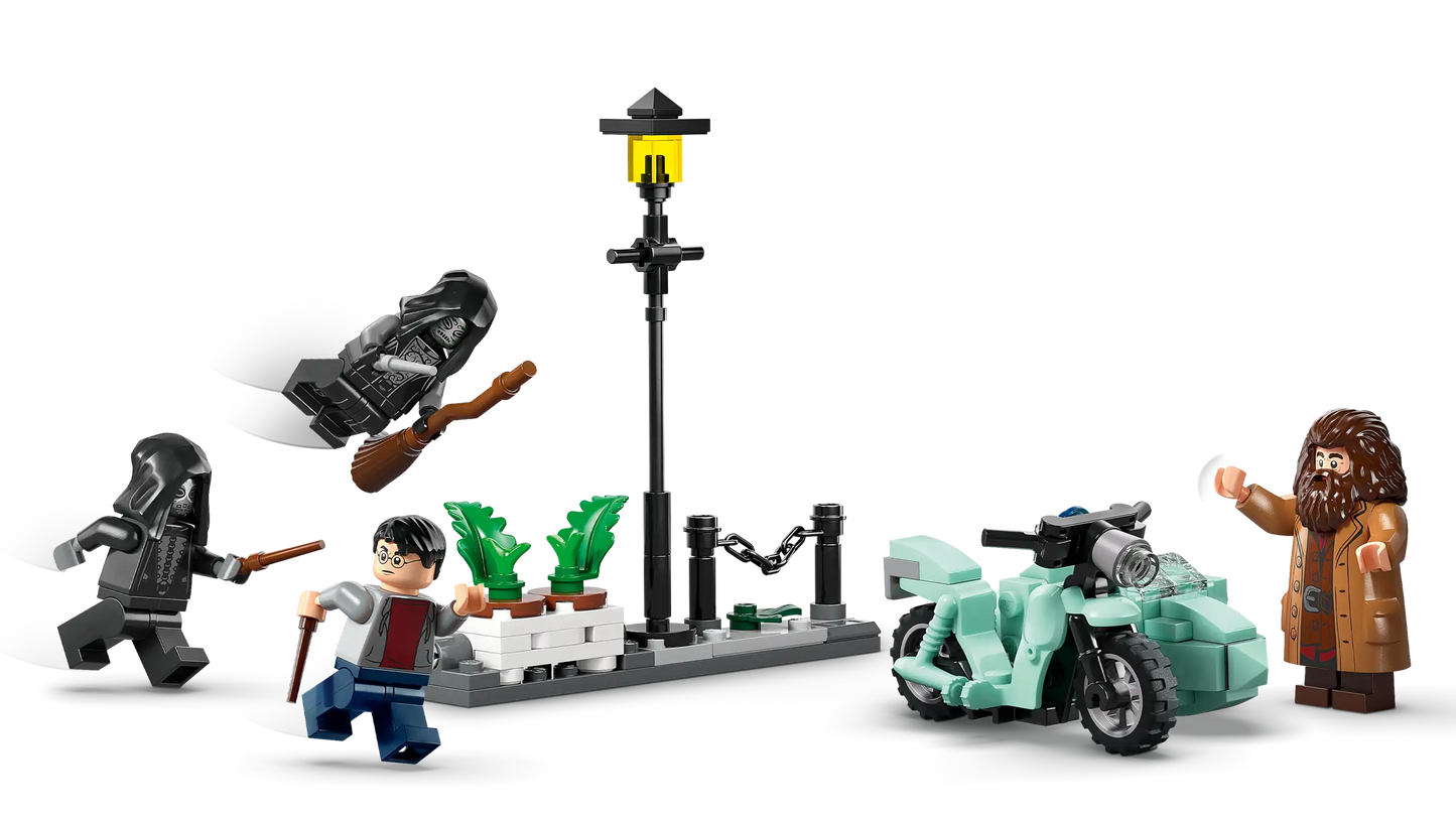 Harry Potter - LEGO® - Schloss Hogwarts™: Hagrids und Harrys Flucht aus dem Ligusterweg