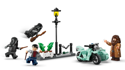 Harry Potter - LEGO® - Schloss Hogwarts™: Hagrids und Harrys Flucht aus dem Ligusterweg