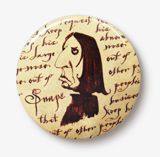 Harry Potter - Button - Karte des Rumtreibers "Snape"