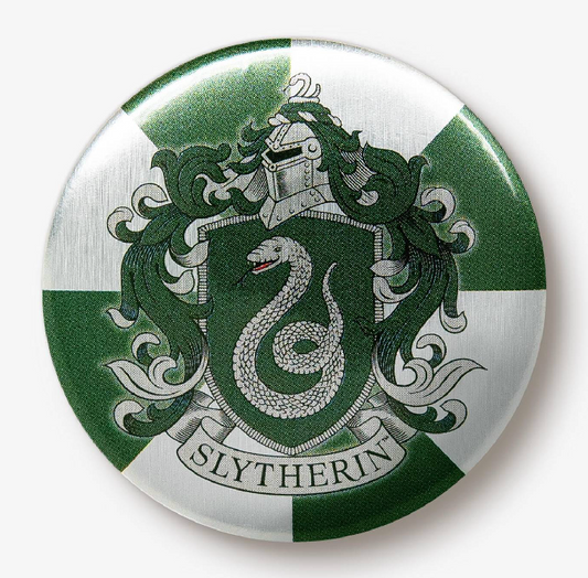 Harry Potter - Button - Slytherin Wappen