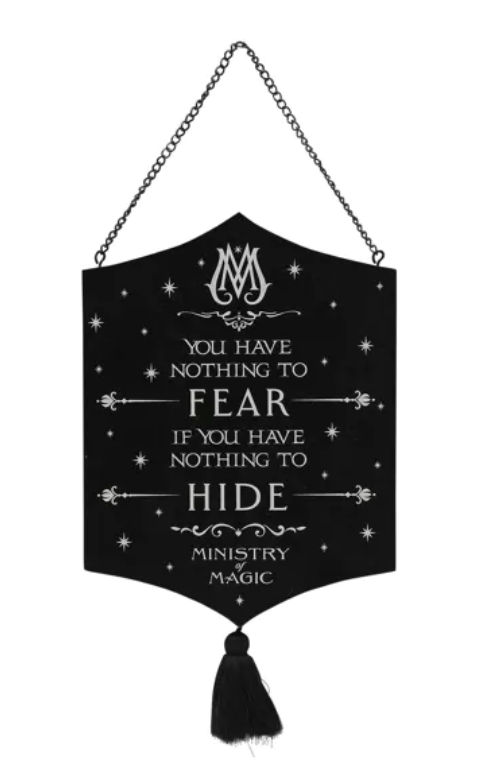 Harry Potter - Banner (Glow in the Dark) - Ministry of Magic
