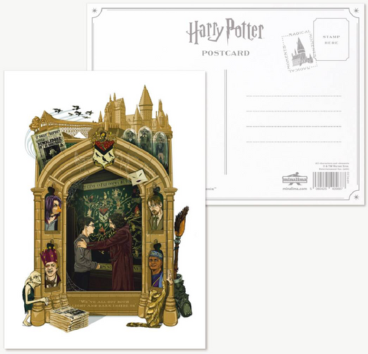 Harry Potter - Postkarte - 'WE'VE ALL GOT BOTH LIGHT AND DARK INSIDE US'