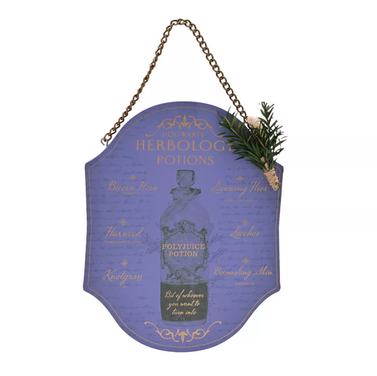 Harry Potter - Herbologie Plakette - Polyjuice (Vielsafttrank)