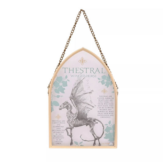 Harry Potter - Herbologie Glasplakette - Thestral