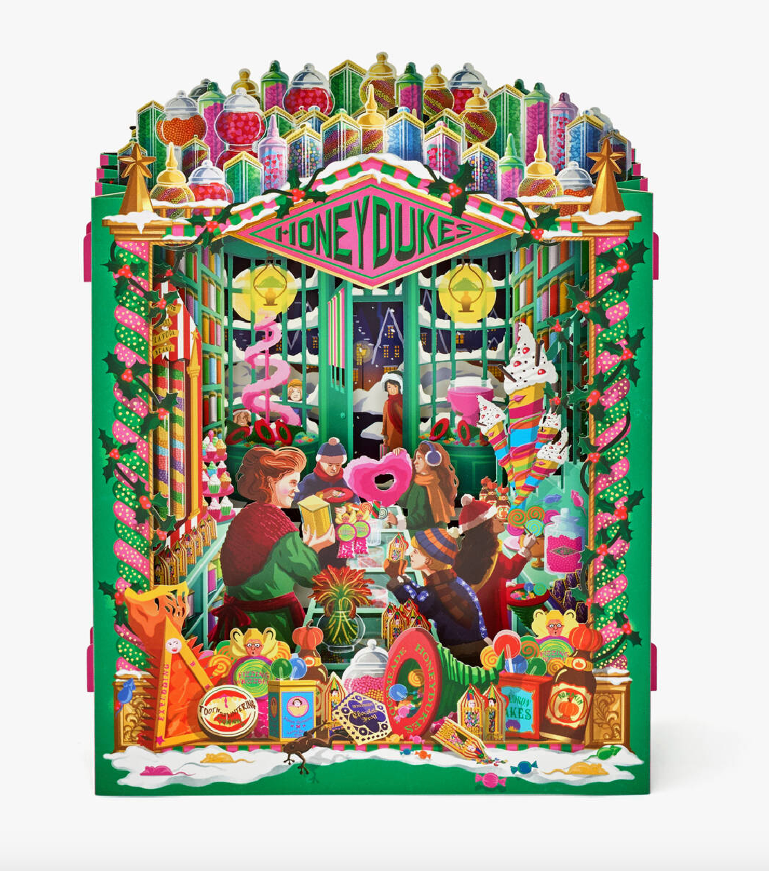 Harry Potter - Grußkarte - The Wondrous Wizarding Sweet Shop "Honeydukes"