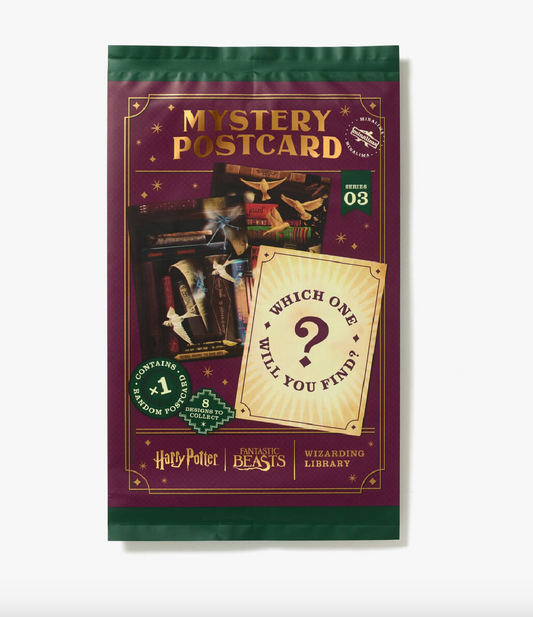 Harry Potter - Mystery Postkarte - Hogwarts Bibliothek (Series 03)