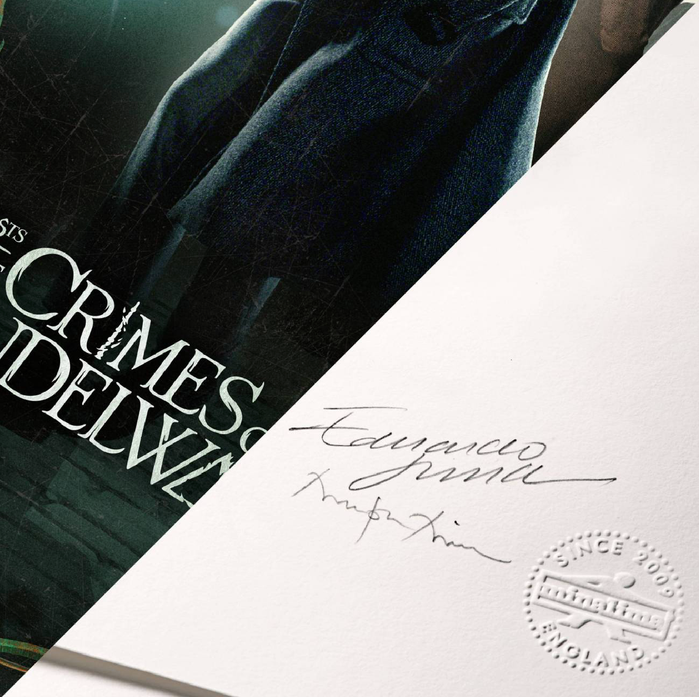 Phantastische Tierwesen - Special Release Poster 2 - LIMITED EDITION (11/250) gerahmt