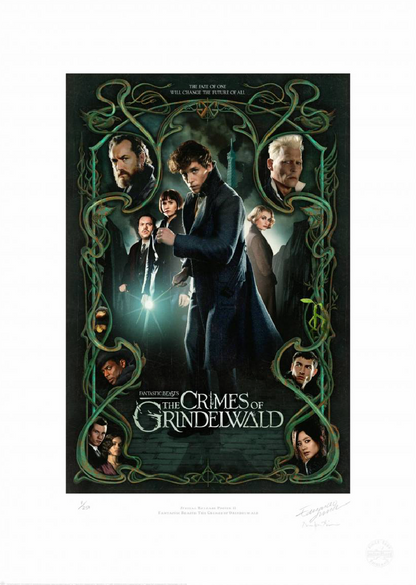 Phantastische Tierwesen - Special Release Poster 2 - LIMITED EDITION (11/250) gerahmt
