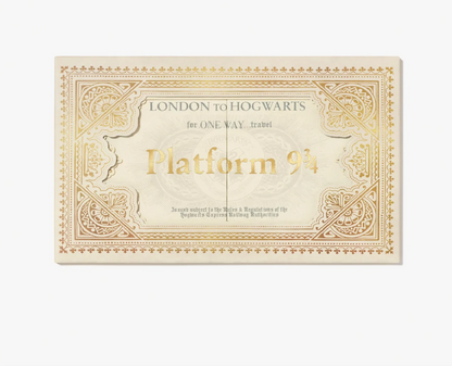 Harry Potter - 3D Grußkarte - Hogwarts Express Ticket